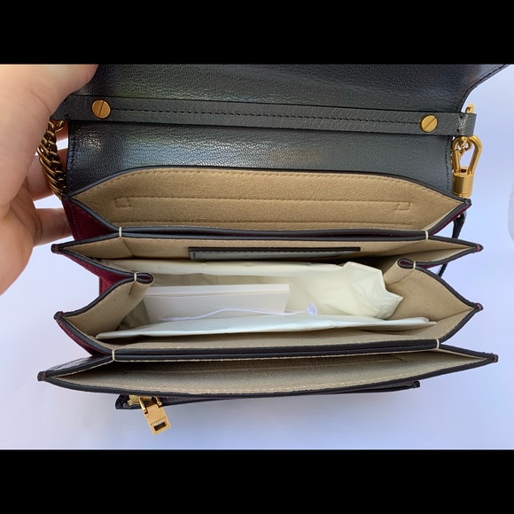 Givenchy Gv3 Small Storm Grey Shoulder Bag - Picture 8 of 11